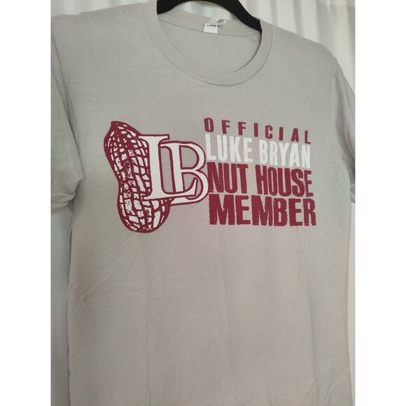 Official Luke Bryan Nut House member t-shirt fan club Country Music S - Picture 2 of 6